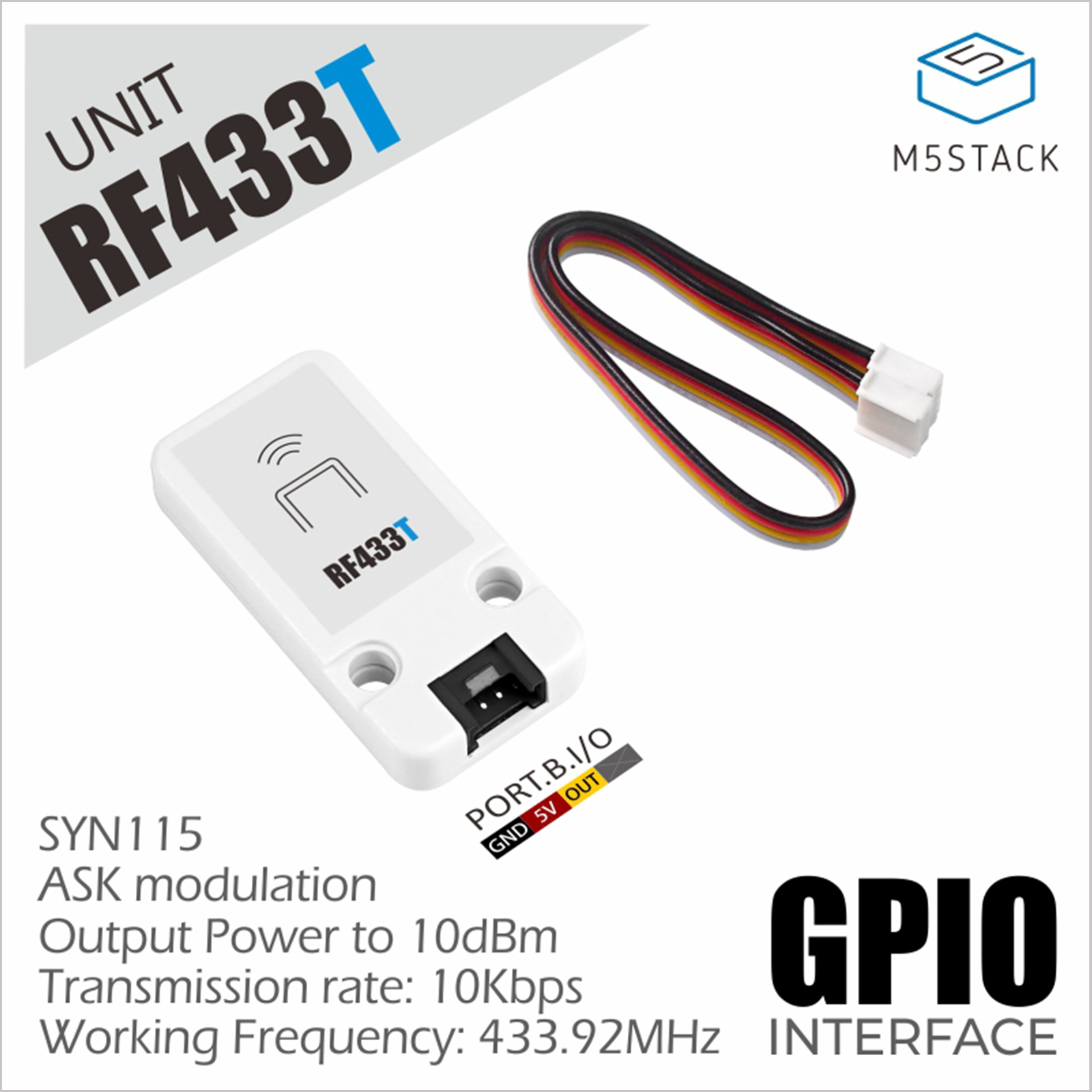 M5Stack - M5Stack Chính Thức RF Đơn Vị
