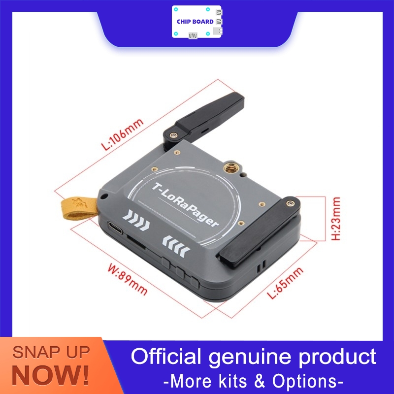 Doit Esp32 - LILYGO T-LoRa Pager Handheld Communication Device