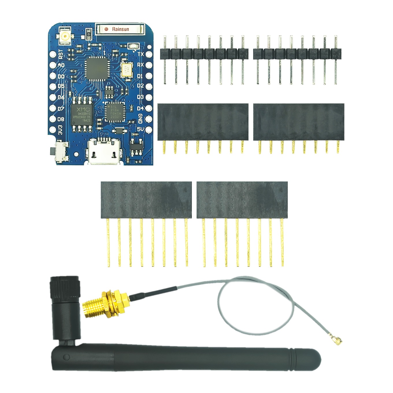 WEMOS D1 Mini Pro 4M 16M Bytes - đánh giá và giá Wemos D1 Mini