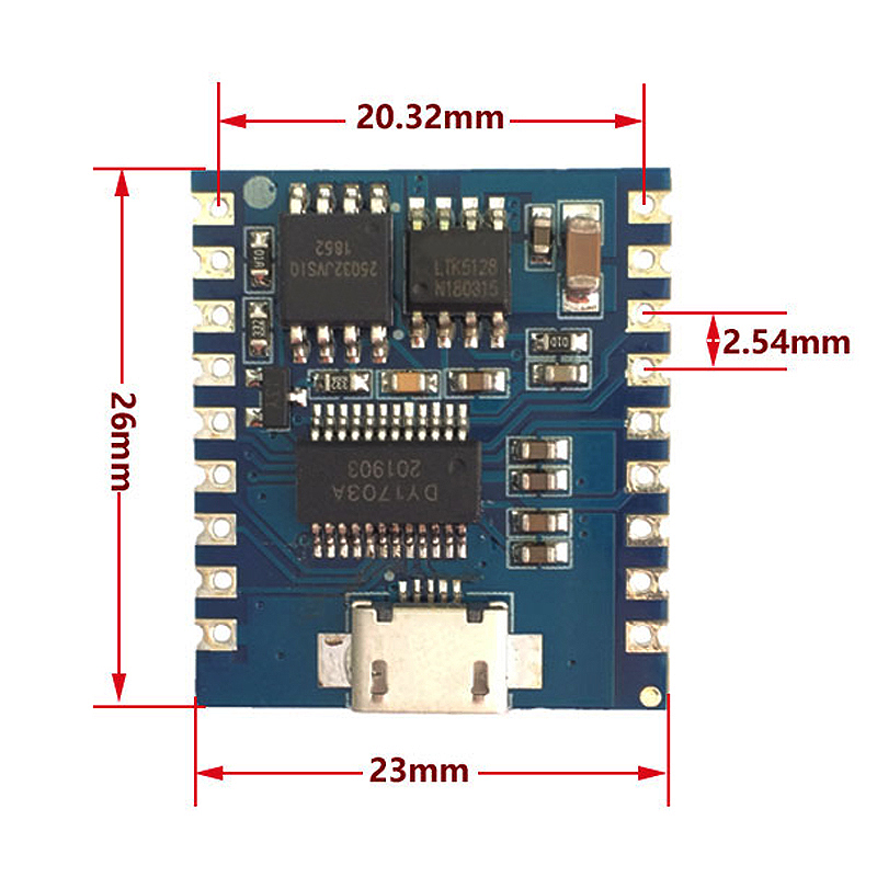 MP3 Player Module Voice Module - đánh giá và giá Devkitc