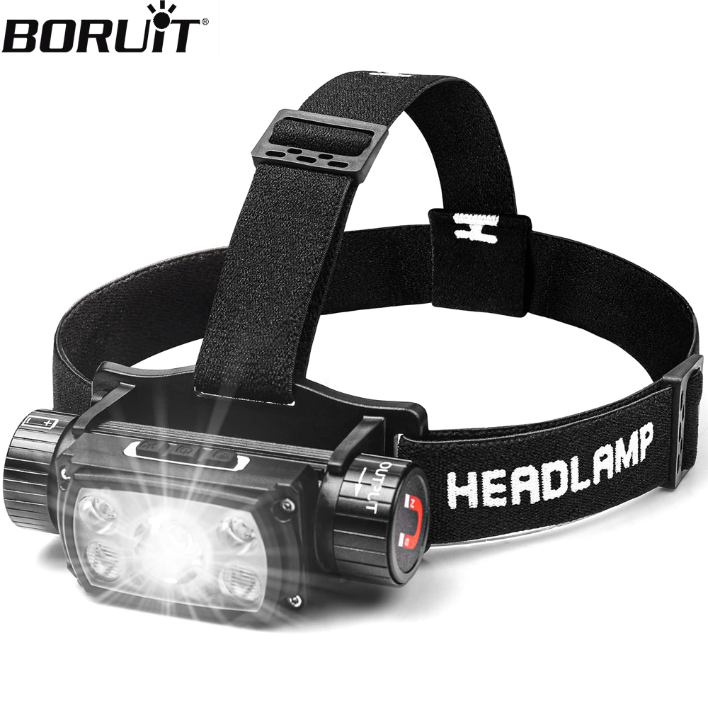 BORUiT XHP50 LED Headlamp 2000 - đánh giá và giá Lolin D32