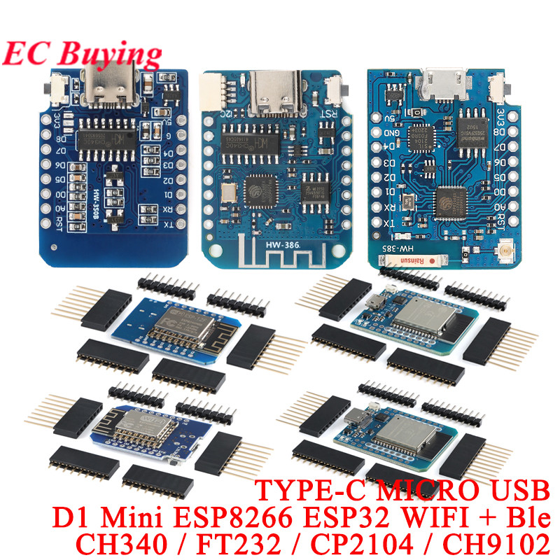 STM32F303CBT6 LQFP-48 STM32F30 - đánh giá và giá D1 Mini Pro