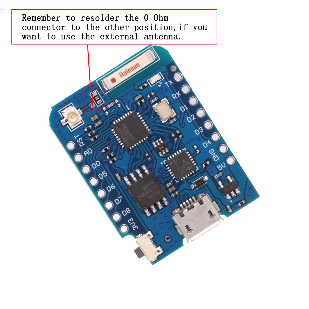 WeMos D1 Mini Pro V3.0 NodeMcu - đánh giá và giá Wemos D1 Mini