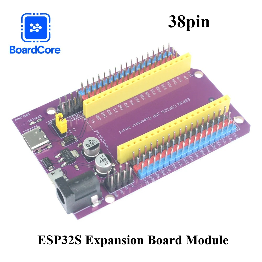 ESP32S 38Pin Expansion Board M - đánh giá và giá Nodemcu 32S