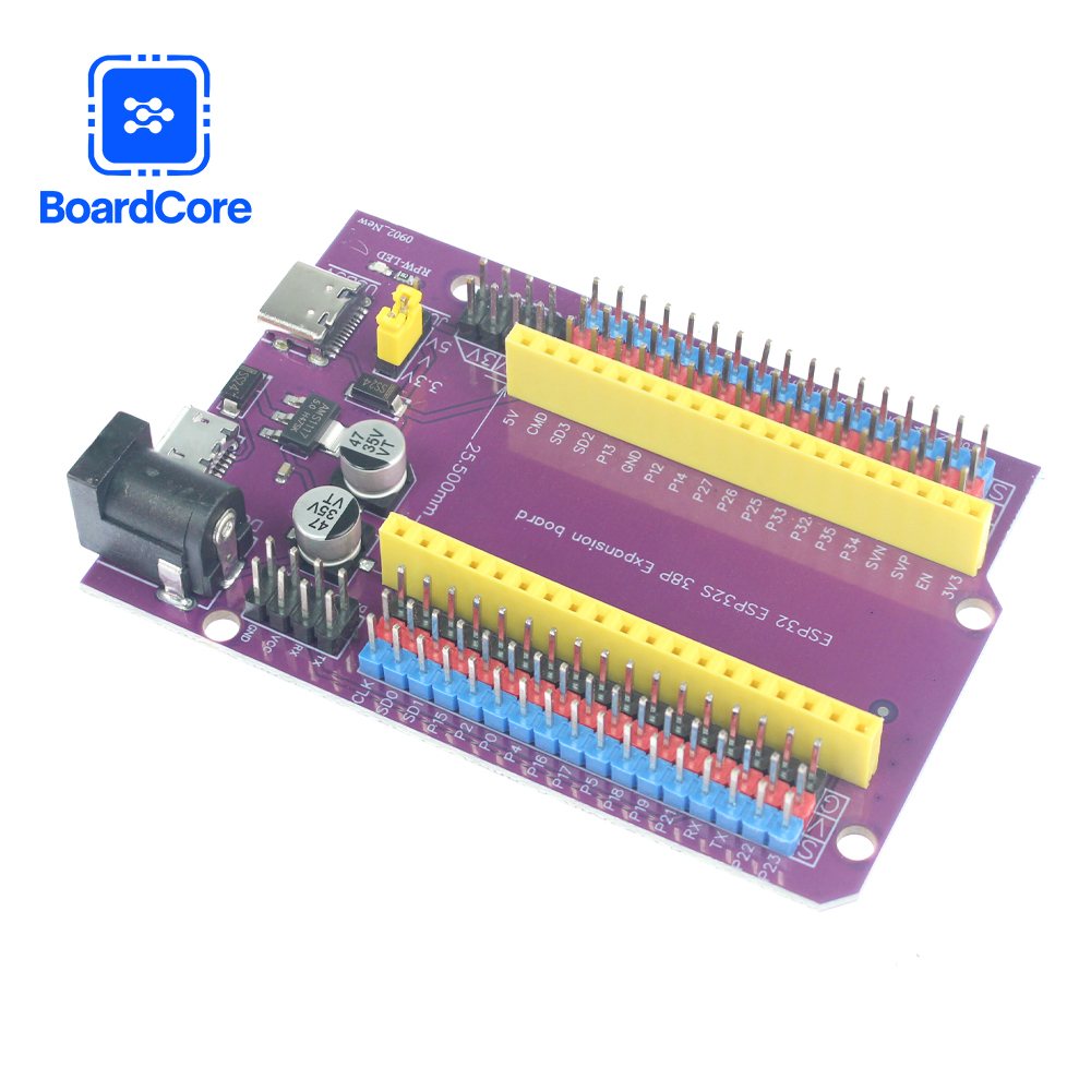 ESP32S 38Pin Expansion Board M - đánh giá và giá Nodemcu 32S