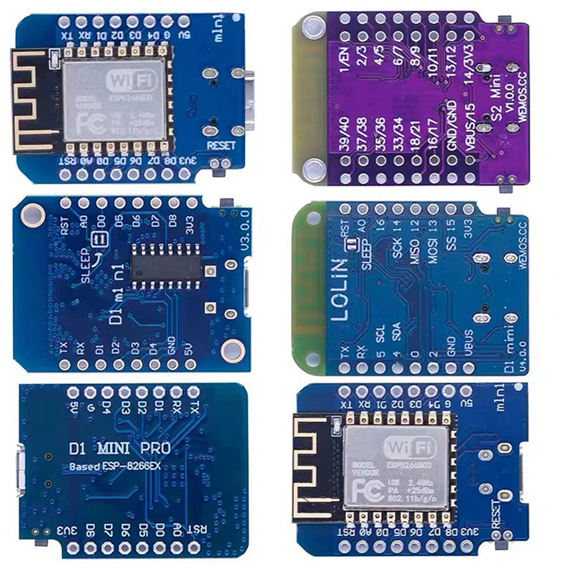 WeMos D1 Mini Pro V3.0 NodeMcu - đánh giá và giá Wemos D1 Mini