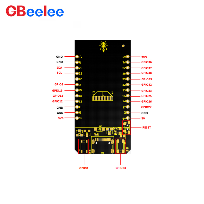 2PCS GBeelee BL-MZ-A009 TTGO T - đánh giá và giá Ttgo Tdisplay