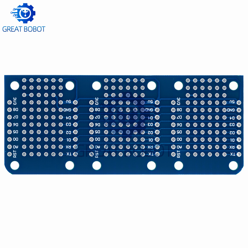 BS Triple Shield WeMos D1 Mini - đánh giá và giá Wemos D1 Mini