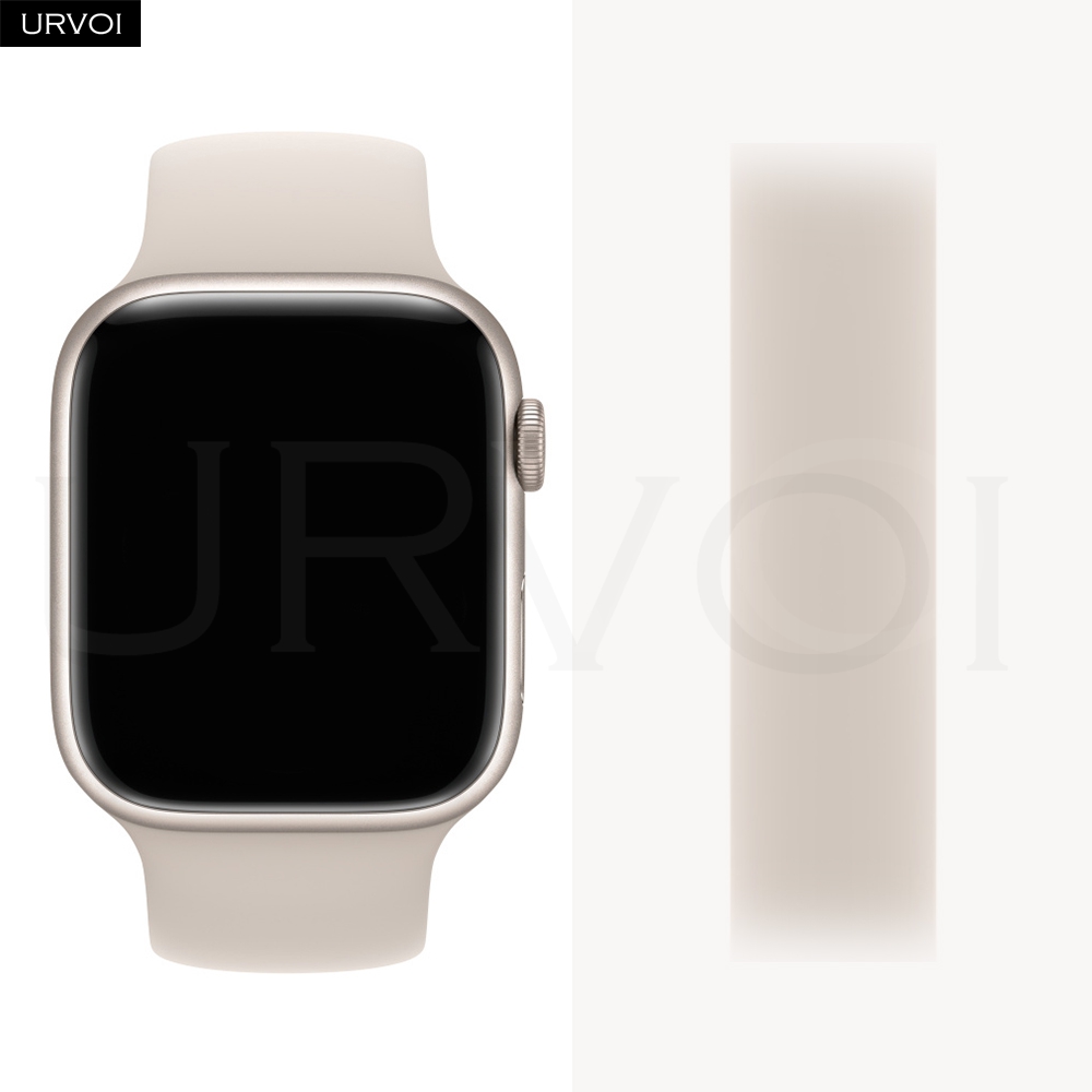 URVOI Silicone Loop for Apple  - đánh giá và giá Ttgo T Watch