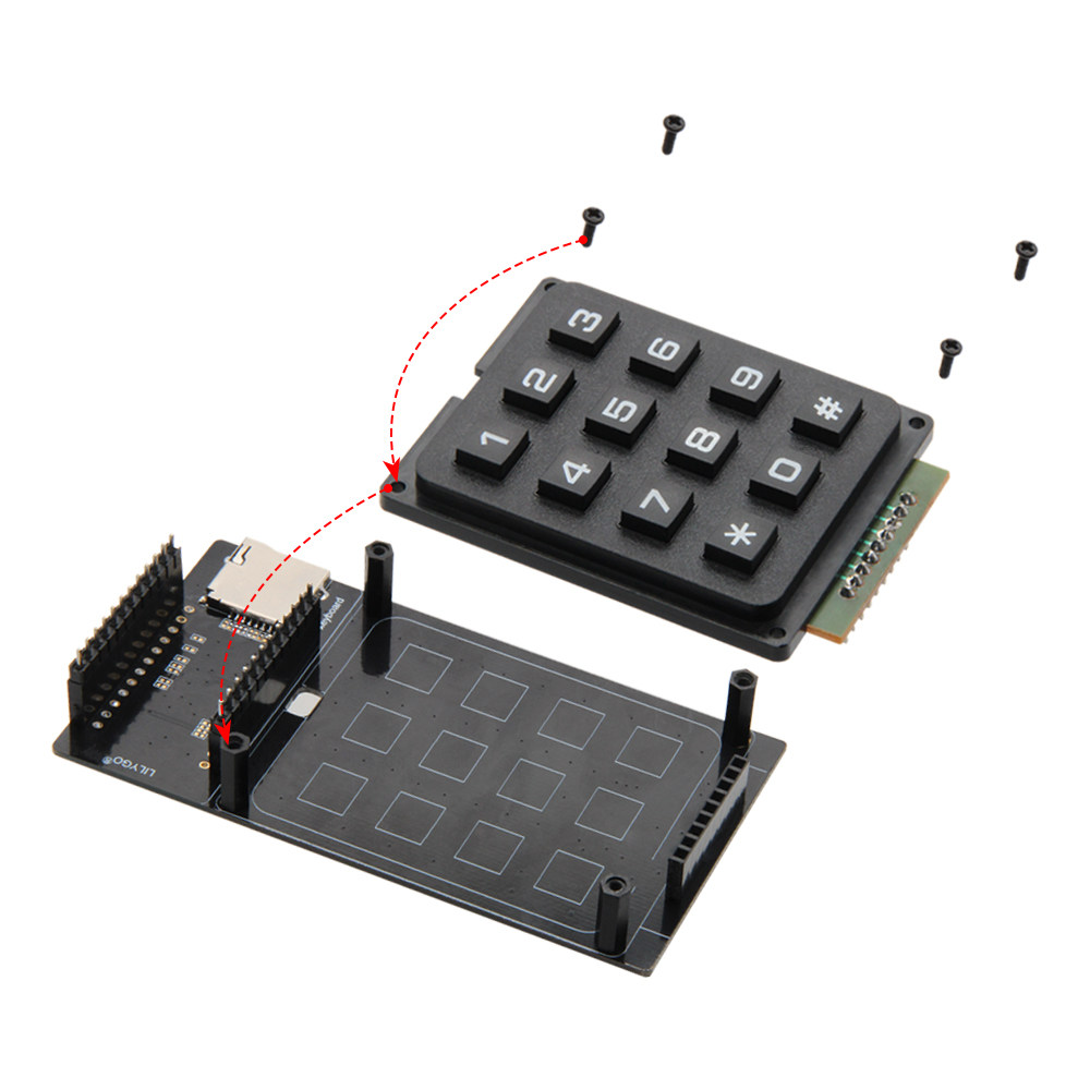 TTGO T-Display Keyboard Expans - đánh giá và giá Ttgo Tdisplay