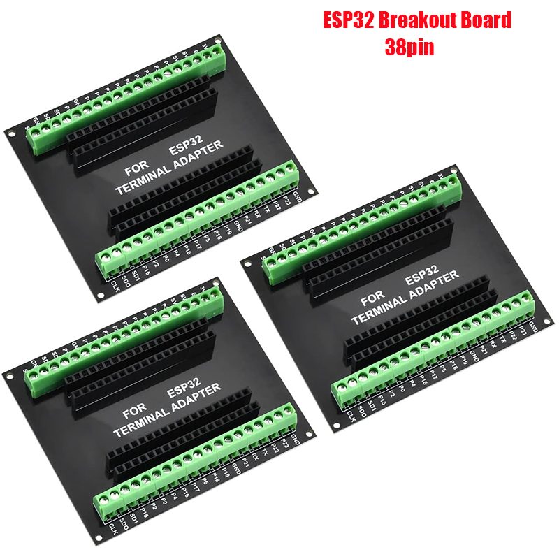 3pcs 38PIN ESP32 Breakout Boar - đánh giá và giá Nodemcu 32S