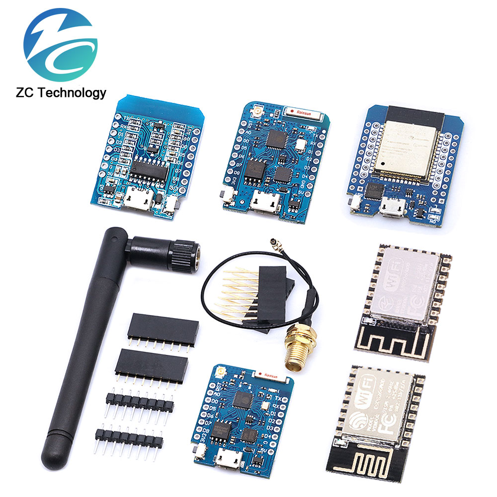ESP8266 ESP-12 ESP-12F ESP32 C - đánh giá và giá Wemos D1
