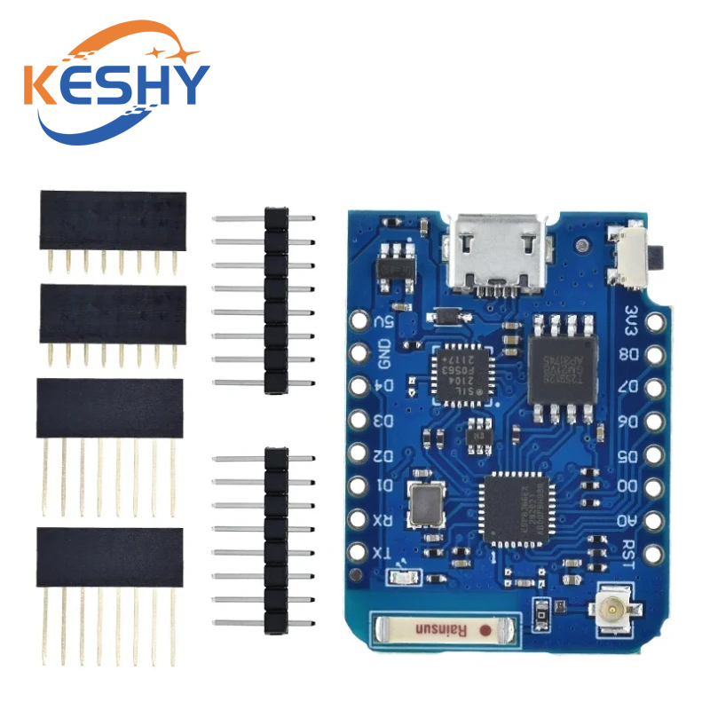 WEMOS D1 Mini Pro 16M Bytes Ex - đánh giá và giá D1 Mini Pro