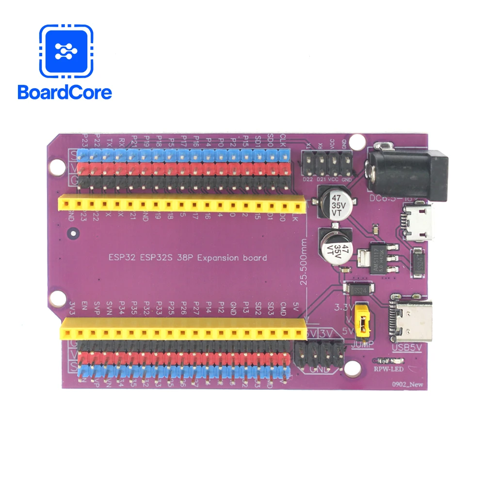 38Pin Expansion Board Module E - đánh giá và giá Nodemcu 32S