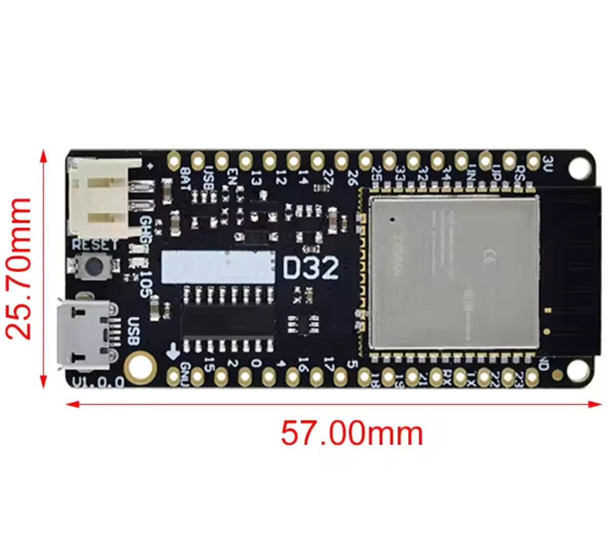 GREATZT LOLIN D32 V1.0.0 - wif - đánh giá và giá Lolin D32