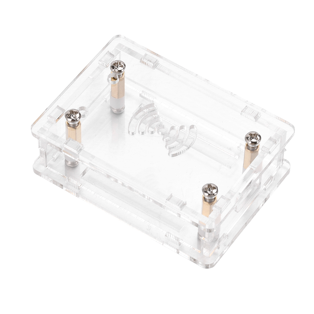 Transparent Acrylic Protective - đánh giá và giá Nodemcuv2