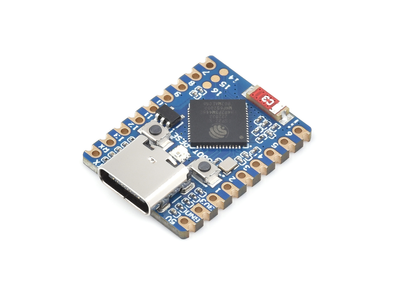 Waveshare ESP32-C3 Zero Mini D - đánh giá và giá Waveshare Esp32