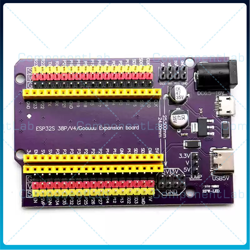 5-15pcs ESP32S3 38-Pin Purple  - đánh giá và giá Nodemcu 32S