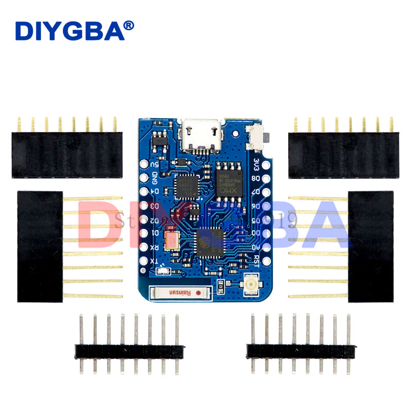 WEMOS D1 Mini Pro 4M 16M Bytes - đánh giá và giá Nodemcuv2