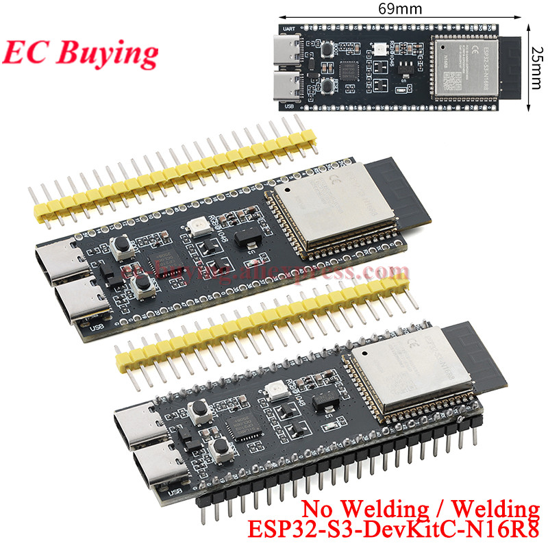 ESP32-S3-DevKitC-N16R8 ESP32S3 - đánh giá và giá Esp32 S3 Devkitc 1