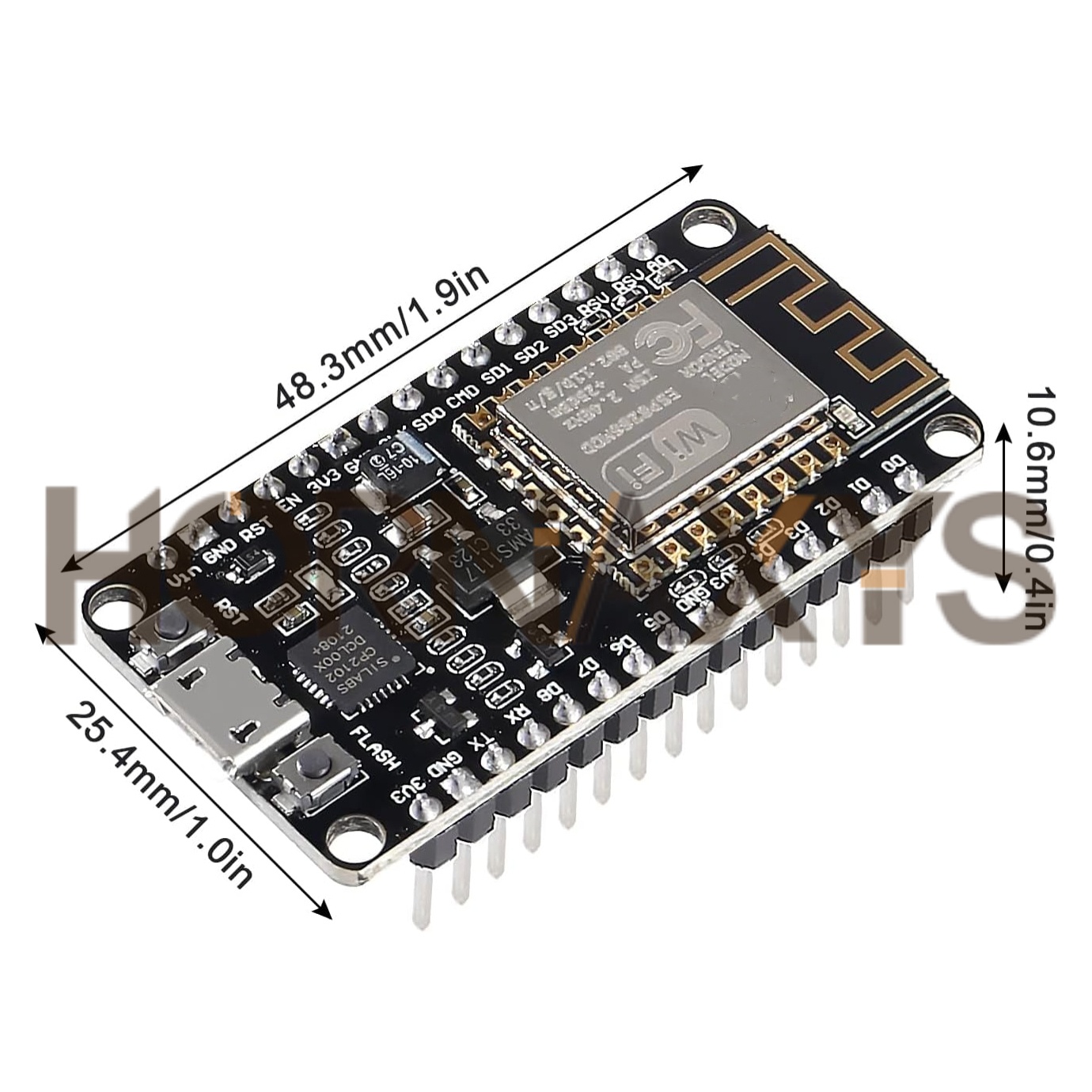 1-10PCS/Wireless Module CP2102 - đánh giá và giá Nodemcuv2