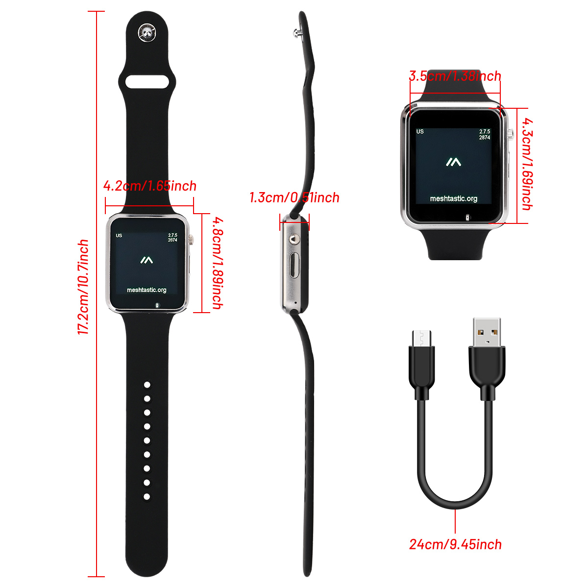 LILYGO T Watch S3 Lora Meshtas - đánh giá và giá Ttgo T Watch