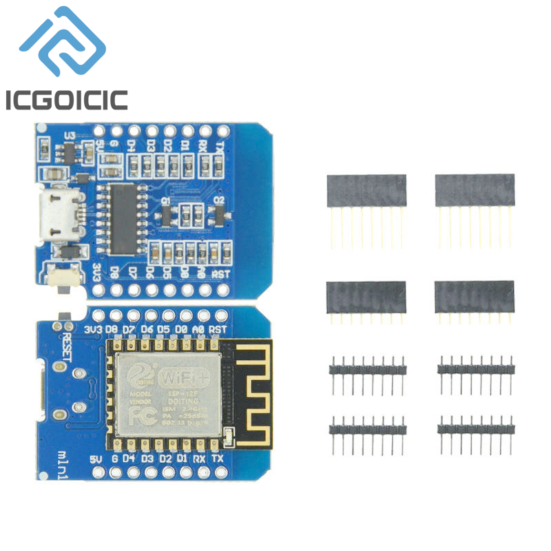 D1 Mini-Mini NodeMcu 4M Bytes  - đánh giá và giá Wemos D1 Mini