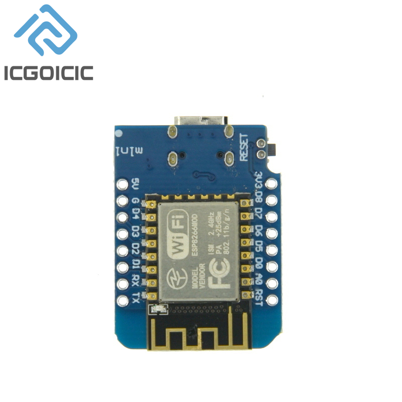 D1 Mini-Mini NodeMcu 4M Bytes  - đánh giá và giá Wemos D1 Mini