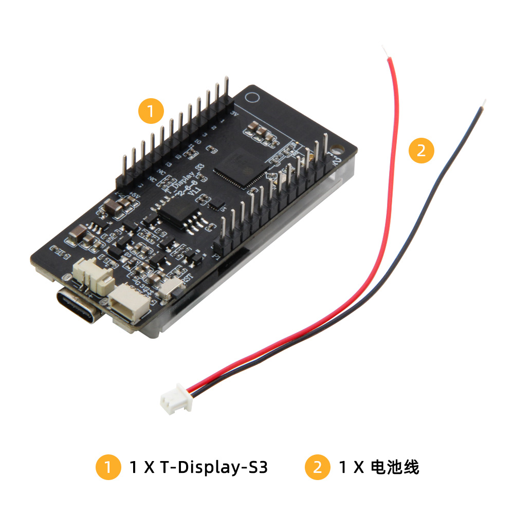 LILYGO T-Display-S3 1.9-Inch L - đánh giá và giá Lolin S3