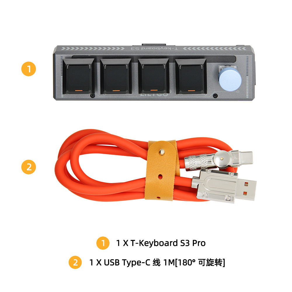 LILYGO  T-Keyboard-S3-Pro ESP3 - đánh giá và giá Lolin S3