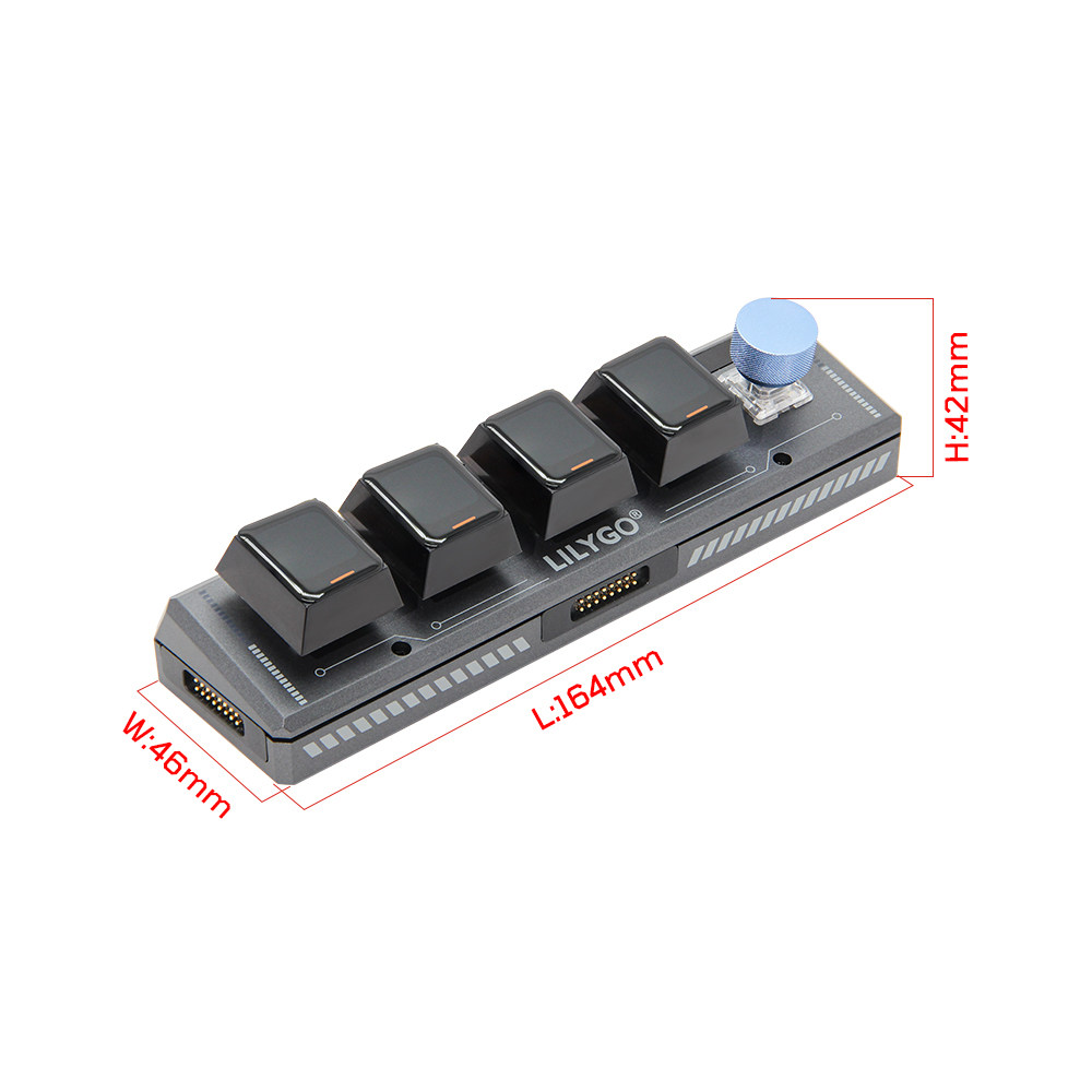 LILYGO  T-Keyboard-S3-Pro ESP3 - đánh giá và giá Lolin S3