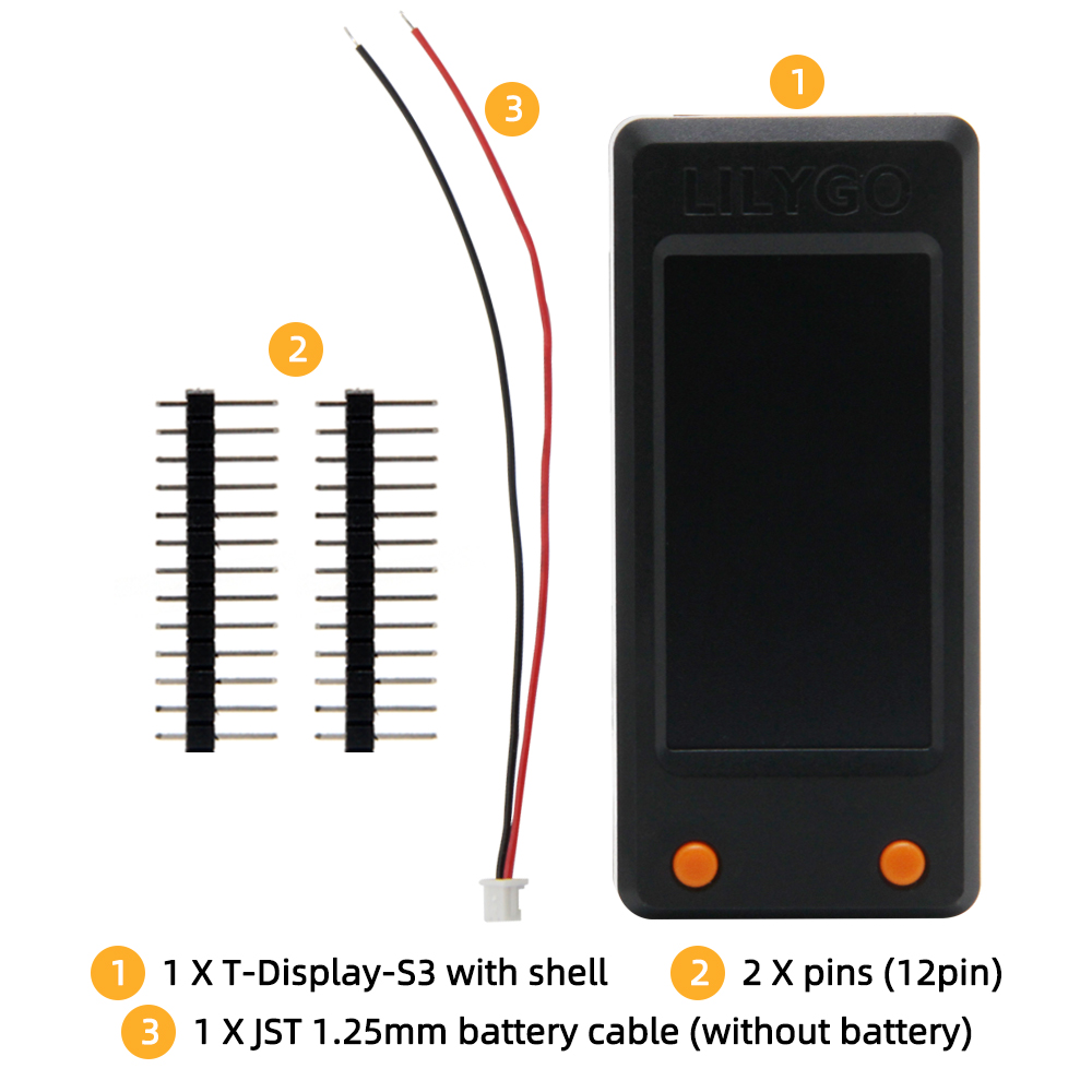 TTGO T-Display-S3 1.9inch IPS  - đánh giá và giá Ttgo Tdisplay