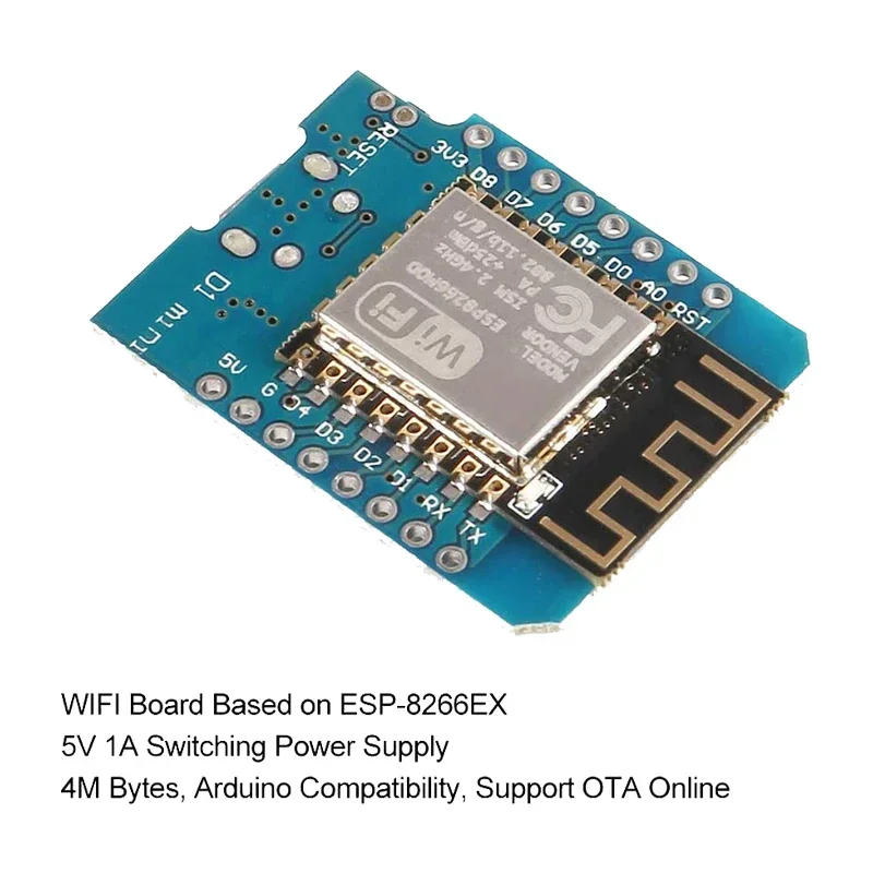 10pcs WeMos D1 Mini Pro V3.0 N - đánh giá và giá D1 Mini Pro