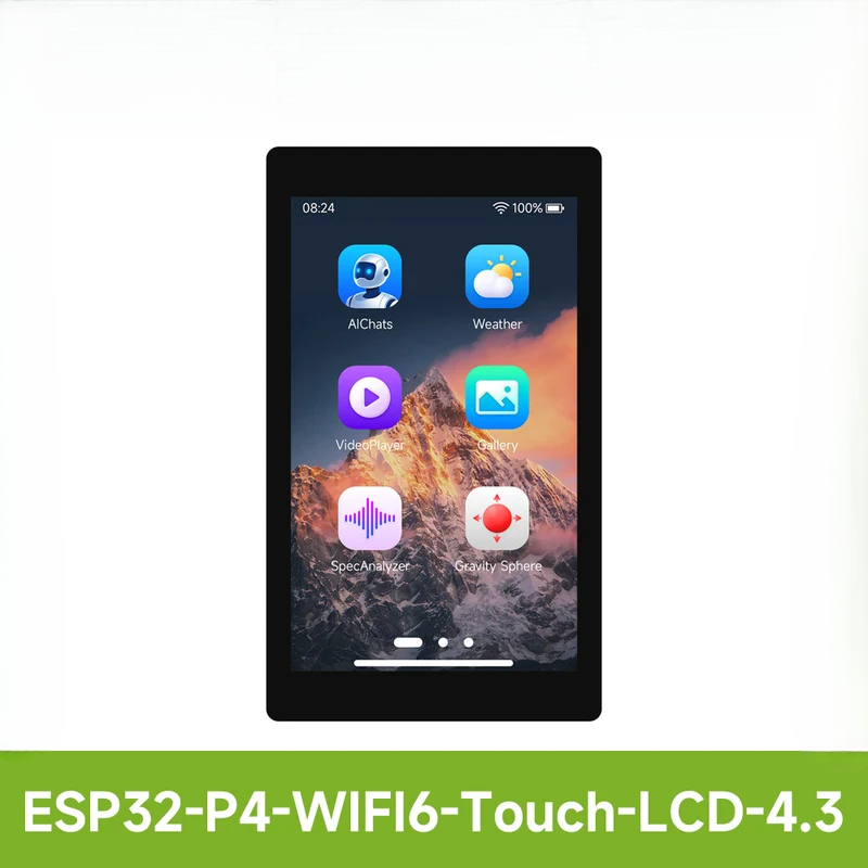 Waveshare ESP32-P4-WIFI6 5-Inc - đánh giá và giá Waveshare Esp32